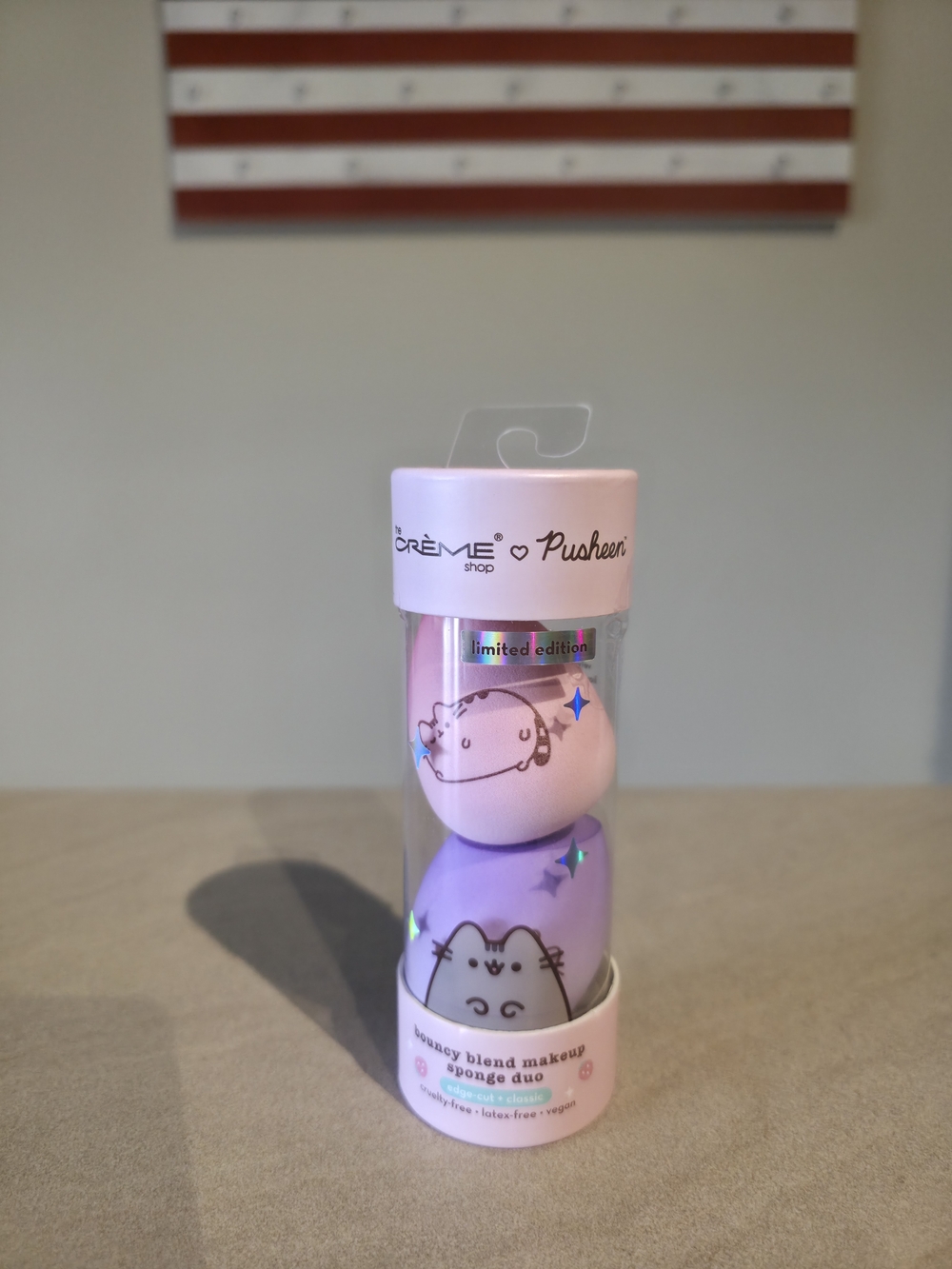 Crème Shop Pusheen Limited Edition Pink & Purple Beauty Sponge Duo